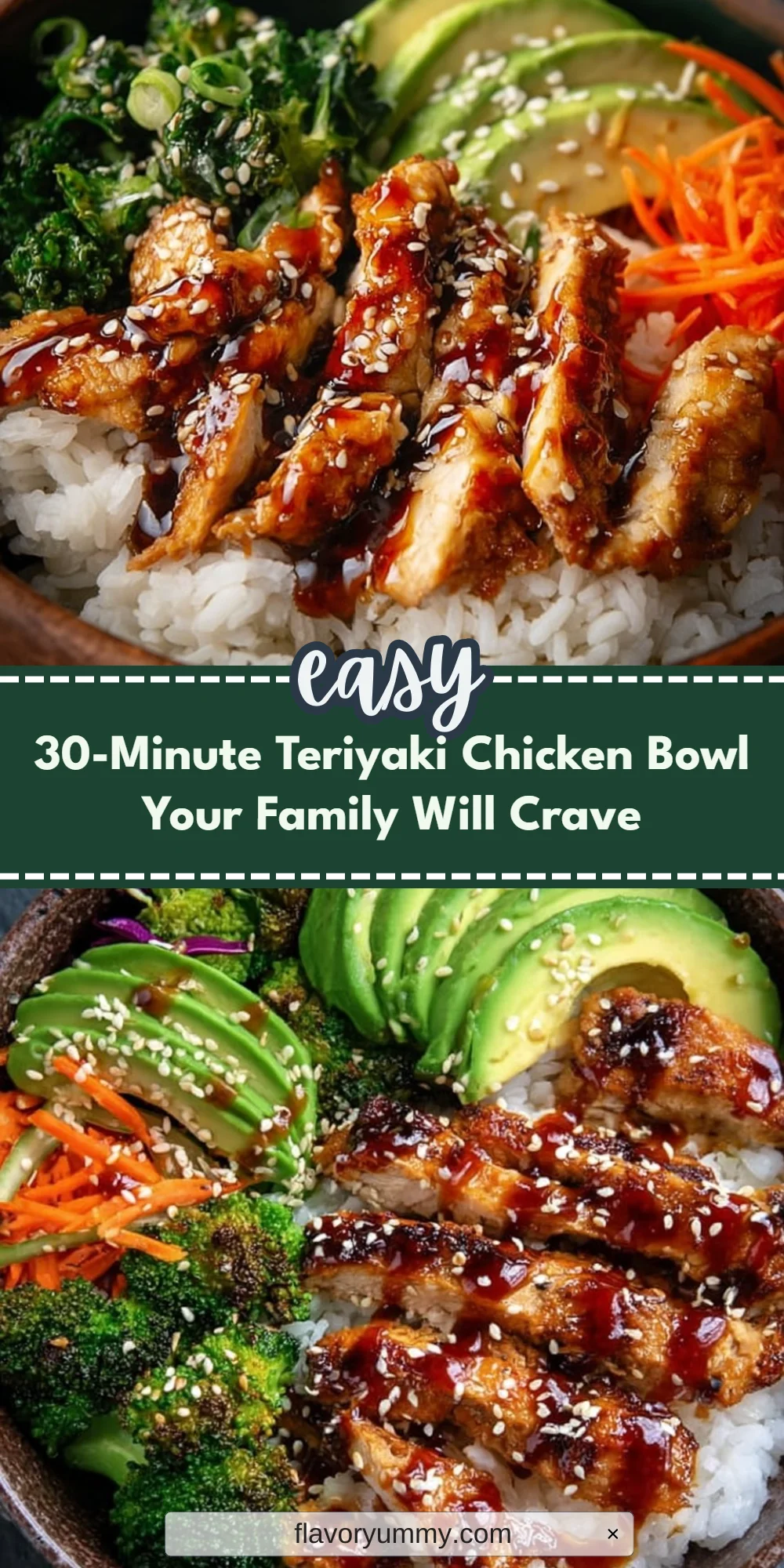 30-Minute Teriyaki Chicken Bowl Your Family Will Crave