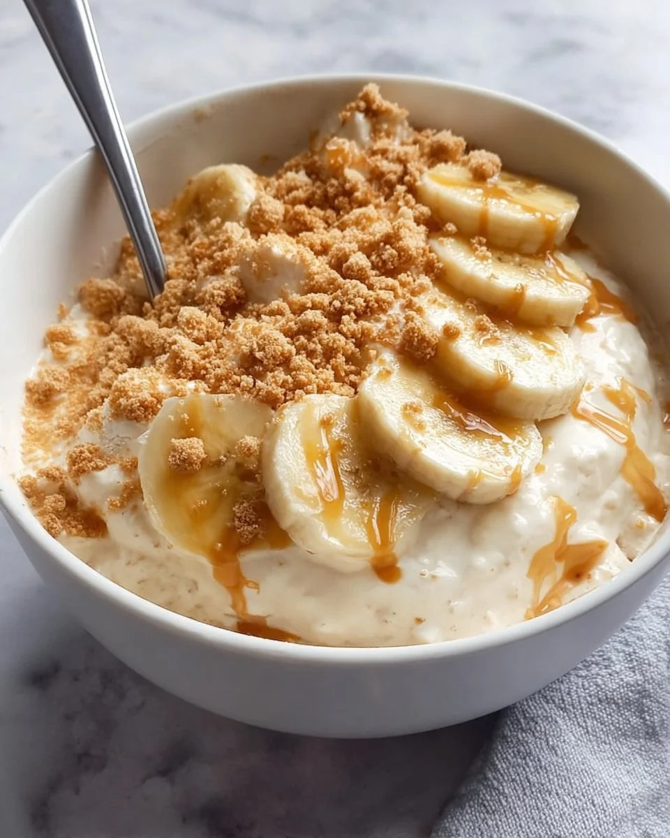 Banana Pudding Greek Yogurt Bowl
