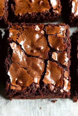 Delicious homemade brownies made from the best brownie recipe