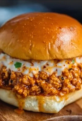 Delicious Cajun Chicken Sloppy Joes served with toppings