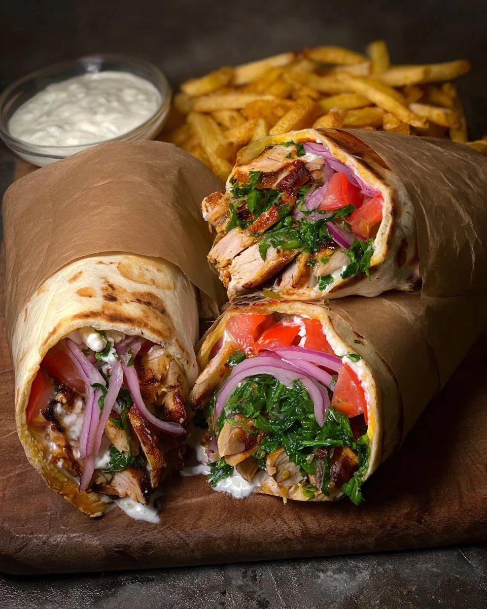 Chicken Shawarma Wrap