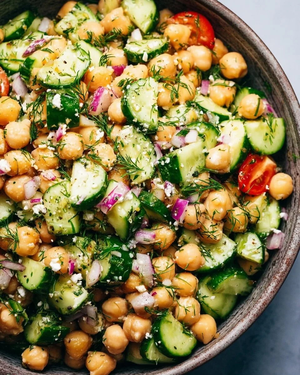 Chickpea Cucumber Salad (The Only Recipe You Need)