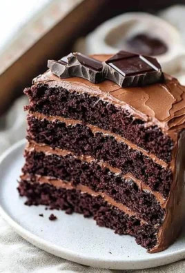 Delicious Chocolate Espresso Cake topped with chocolate ganache and coffee beans