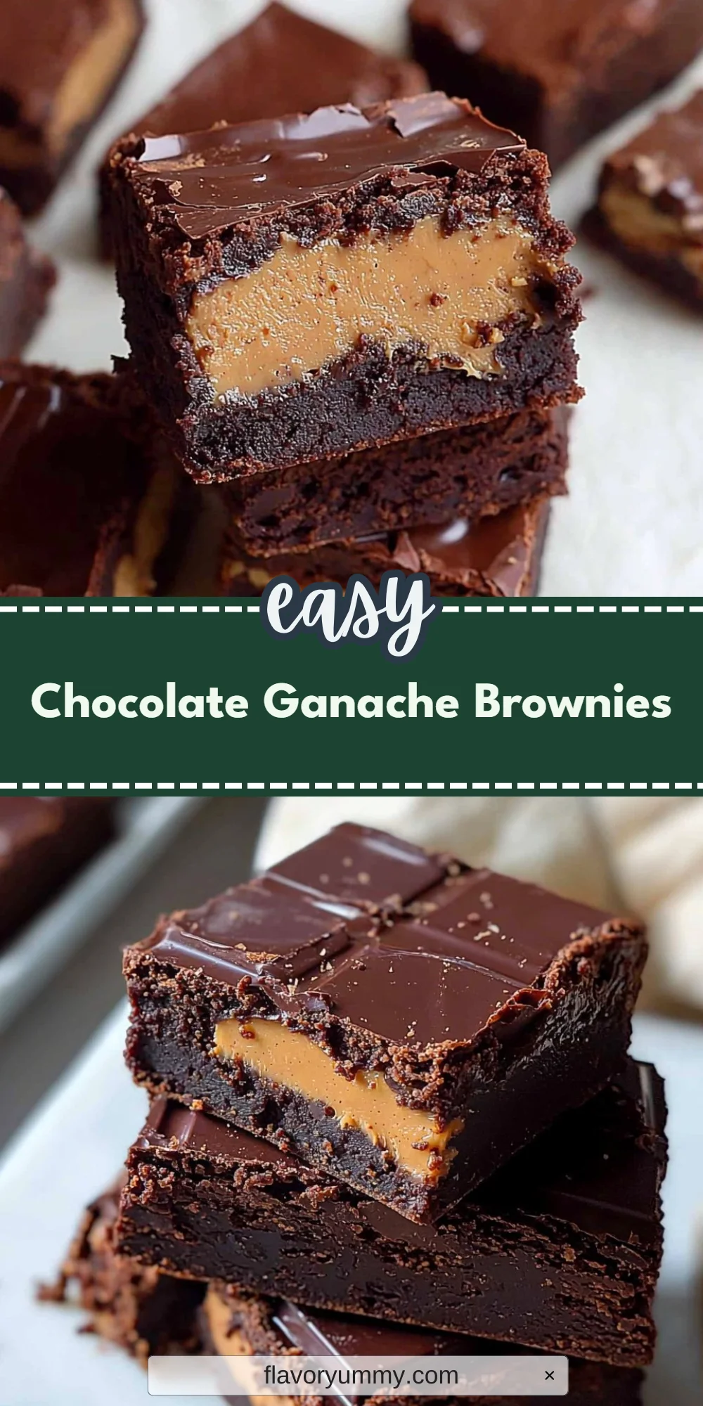 Chocolate Ganache Brownies