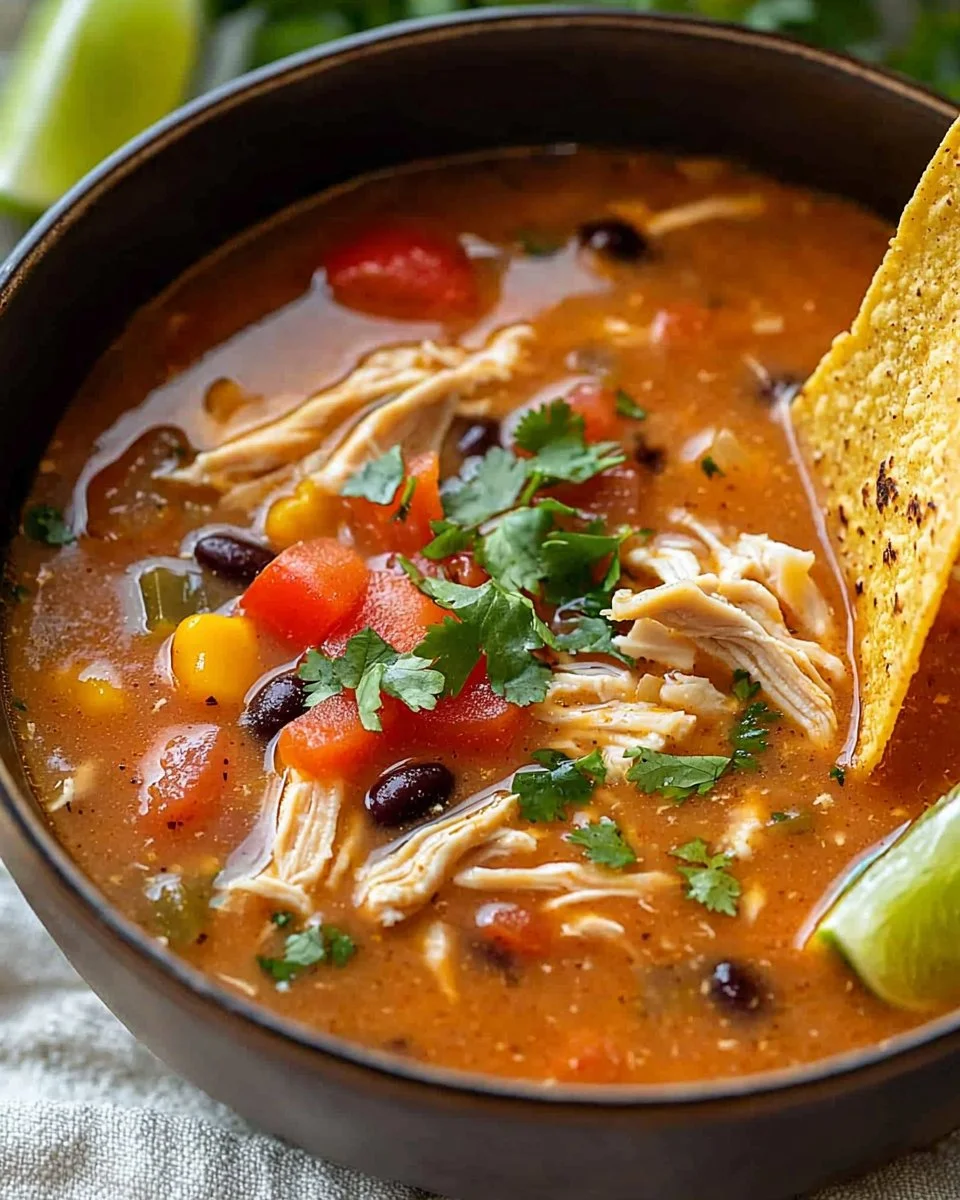 Classic Chicken Tortilla Soup