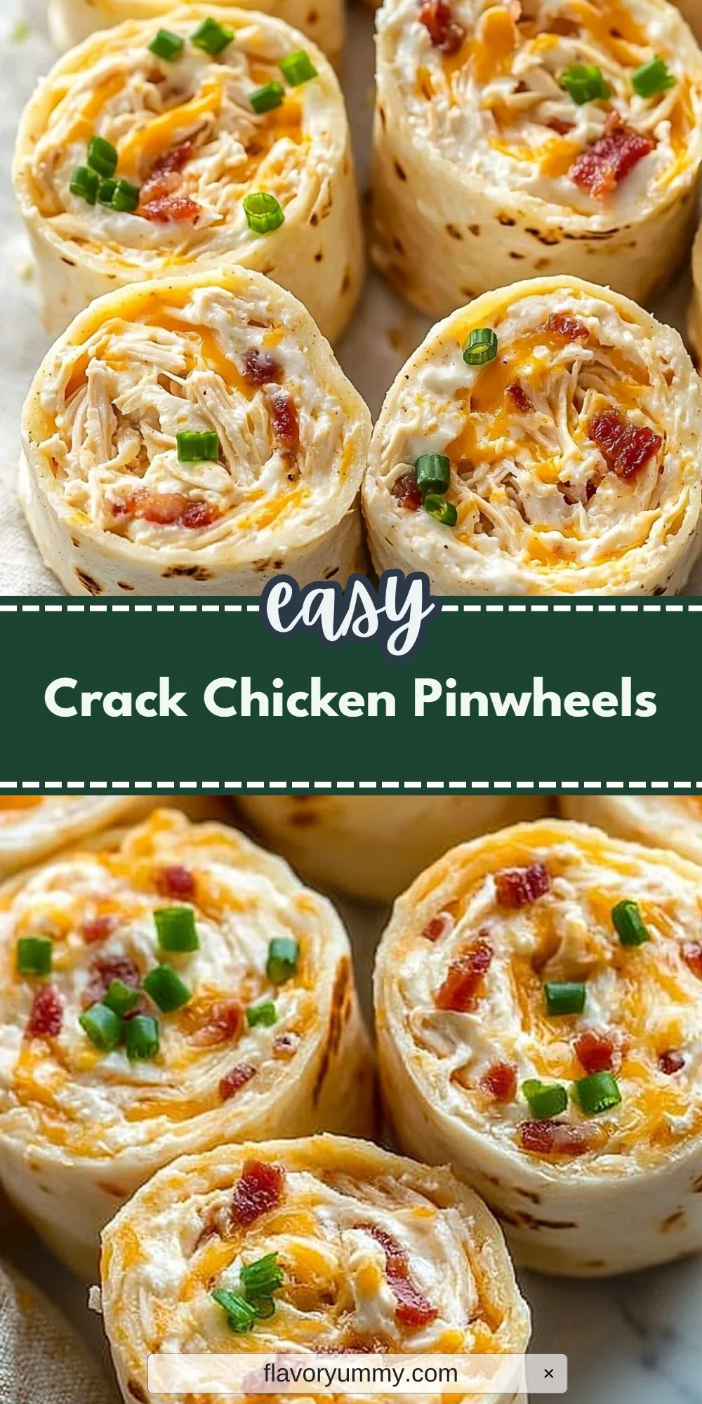 Crack Chicken Pinwheels