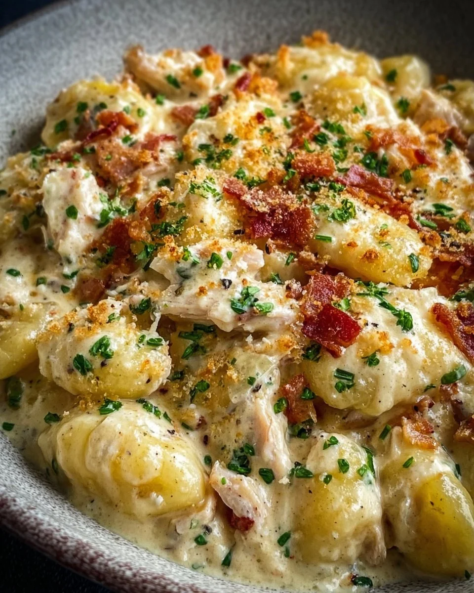 Creamy Crack Chicken Gnocchi