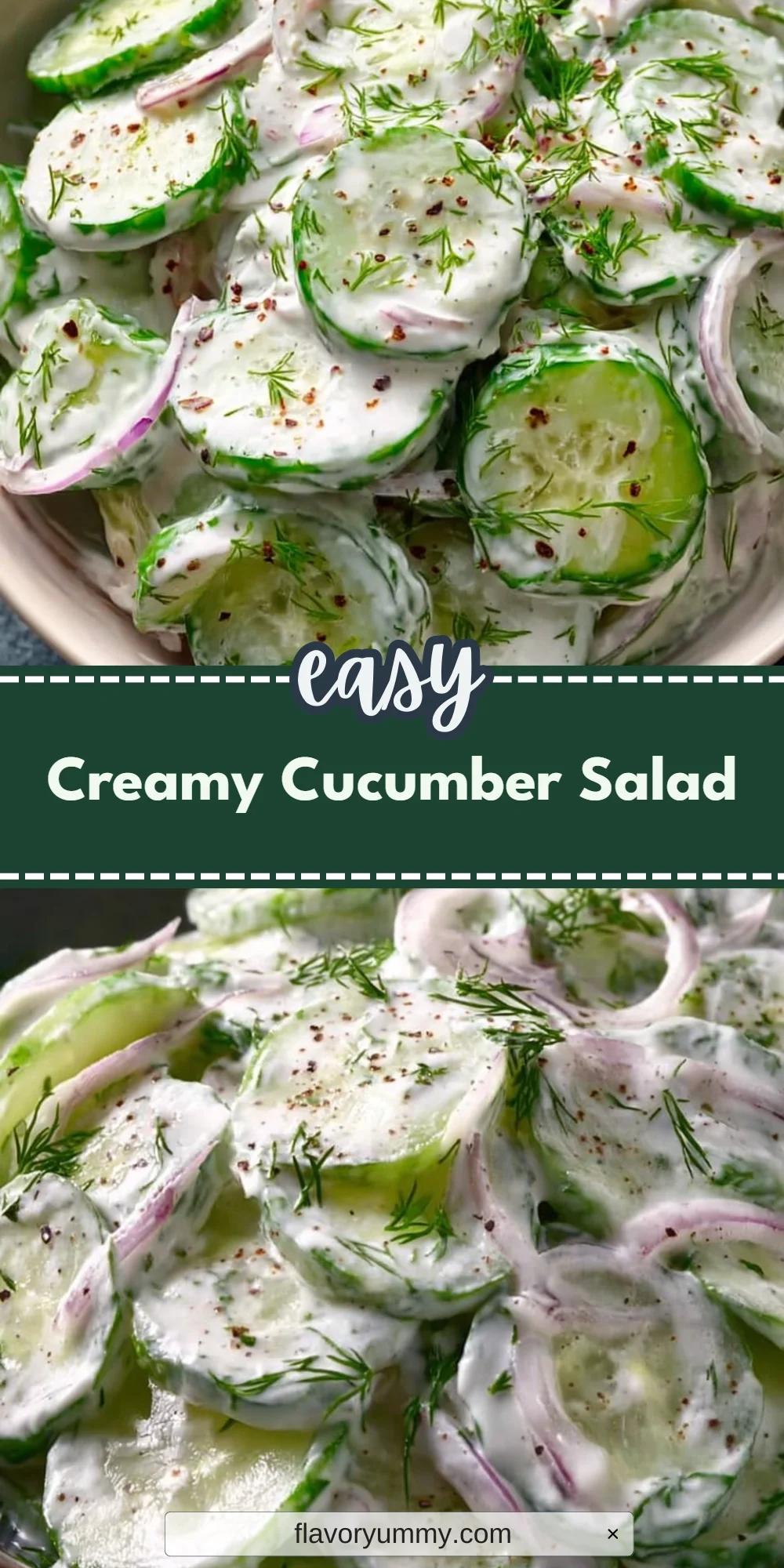 Creamy Cucumber Salad