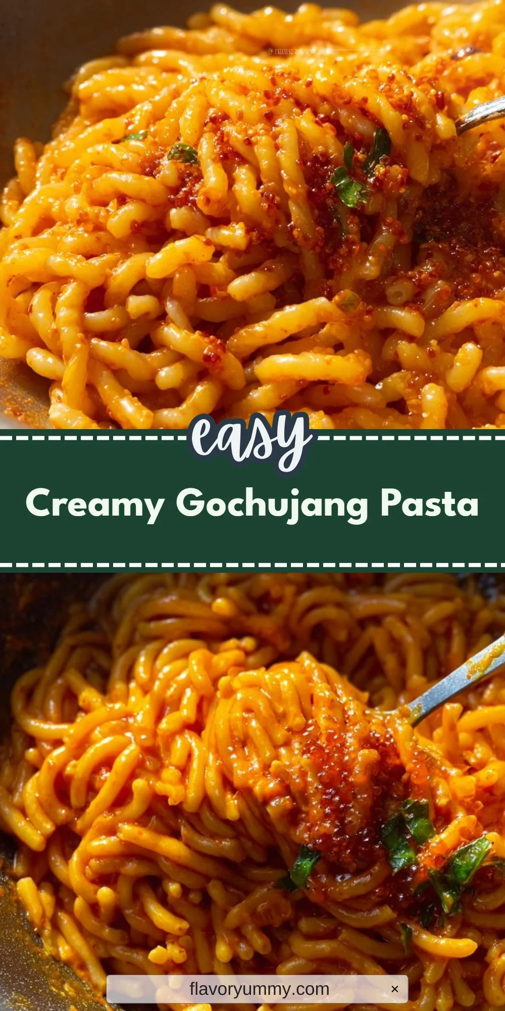 Creamy Gochujang Pasta