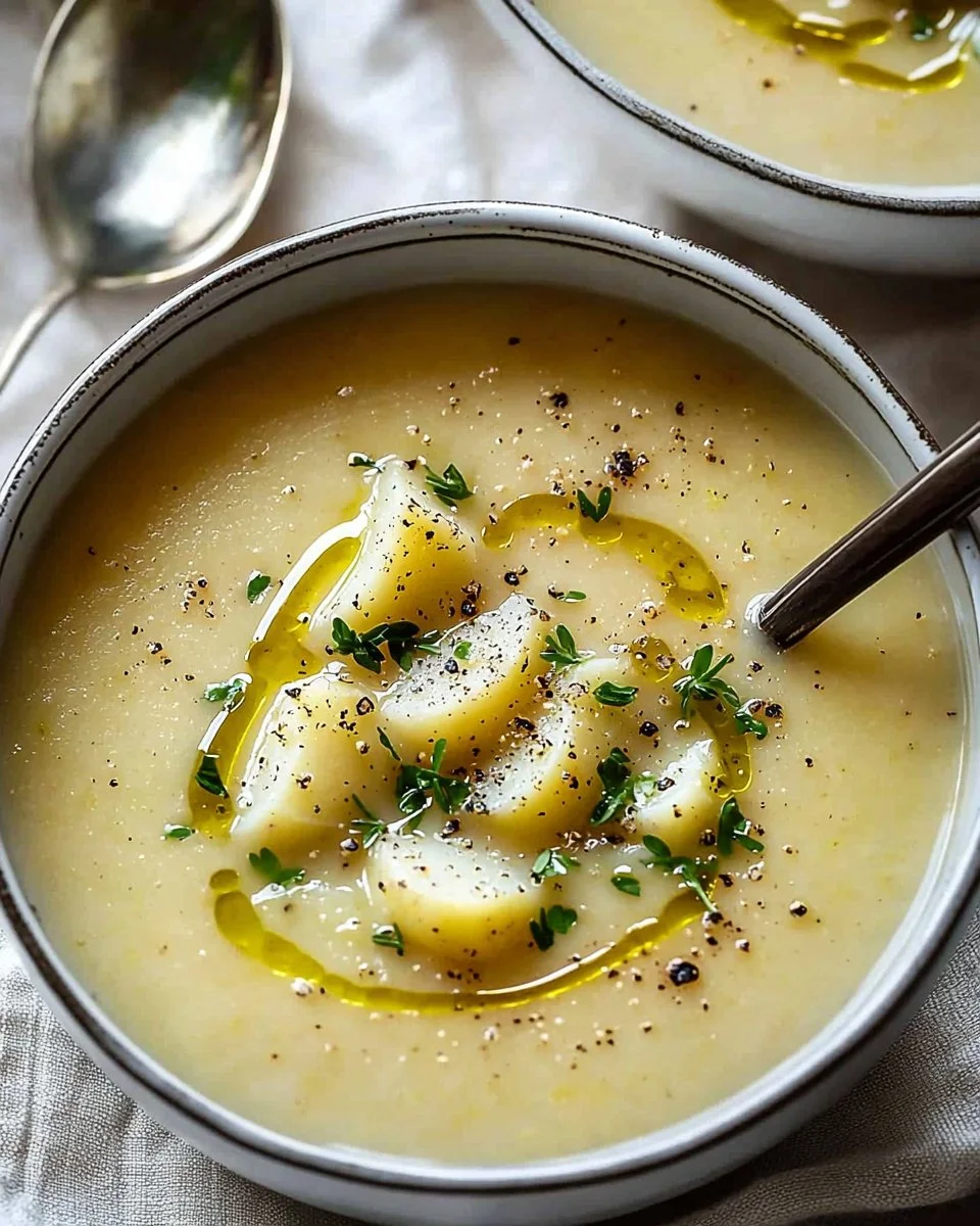 Creamy Potato Leek Soup