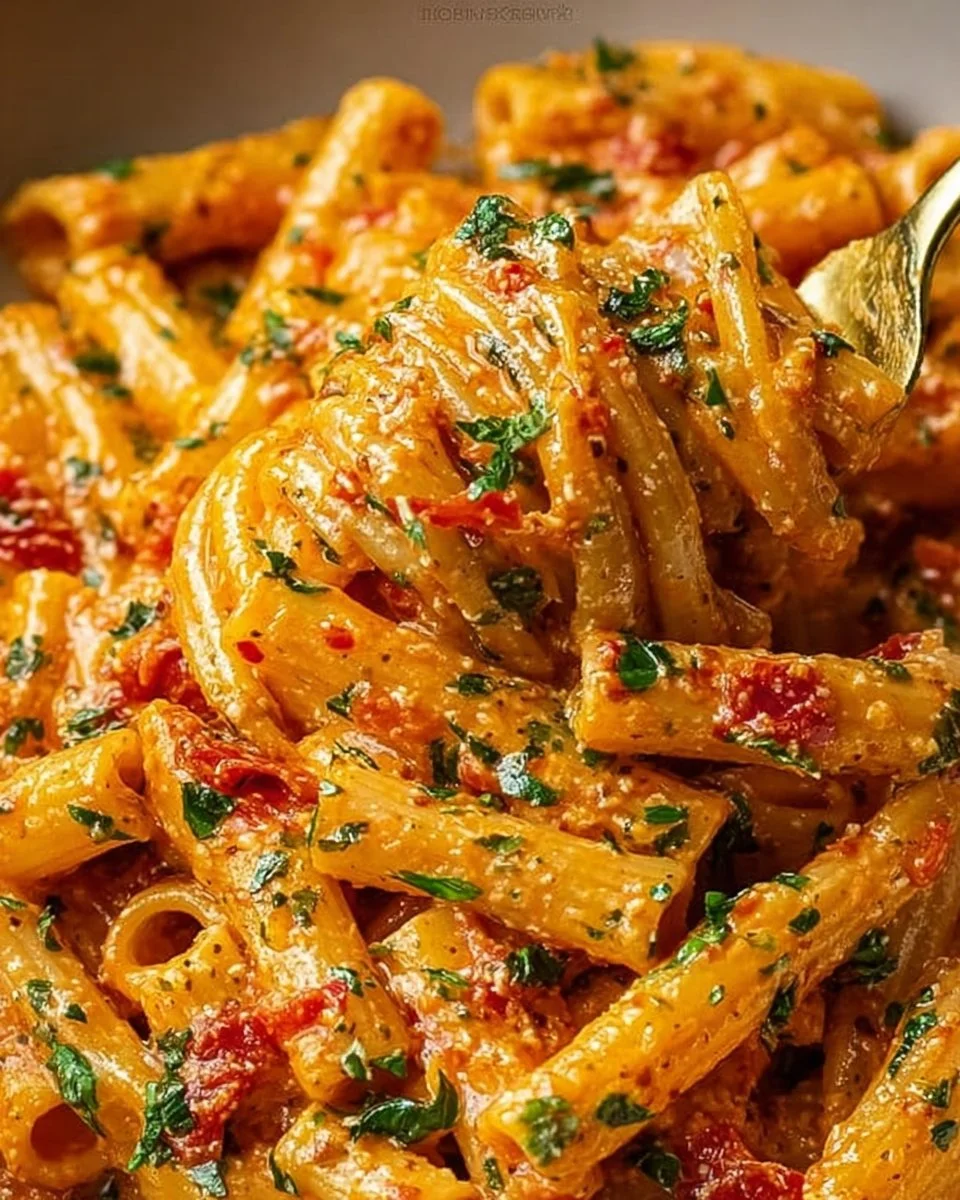 Creamy Tomato Garlic Pasta