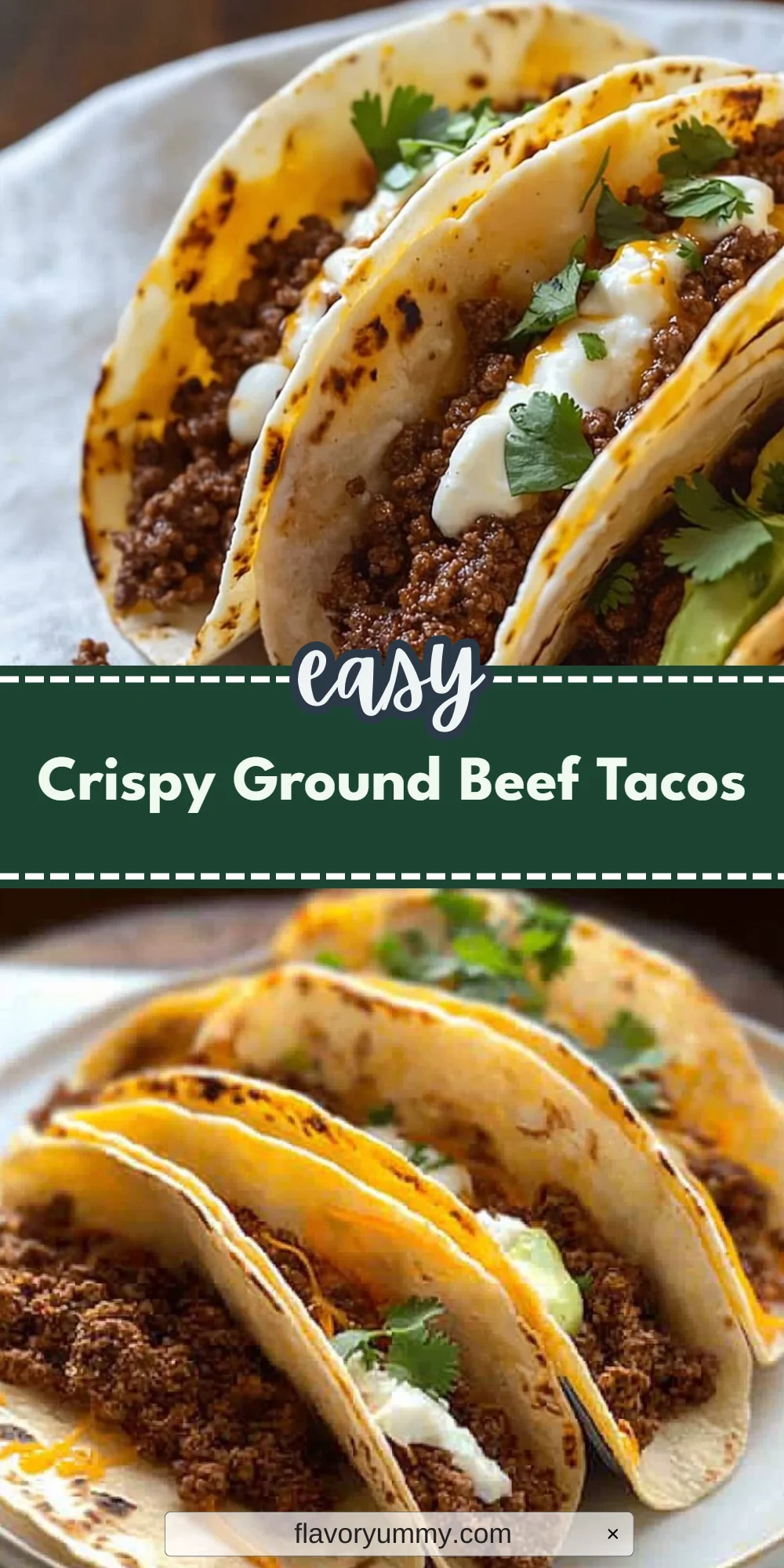 Crispy Ground Beef Tacos