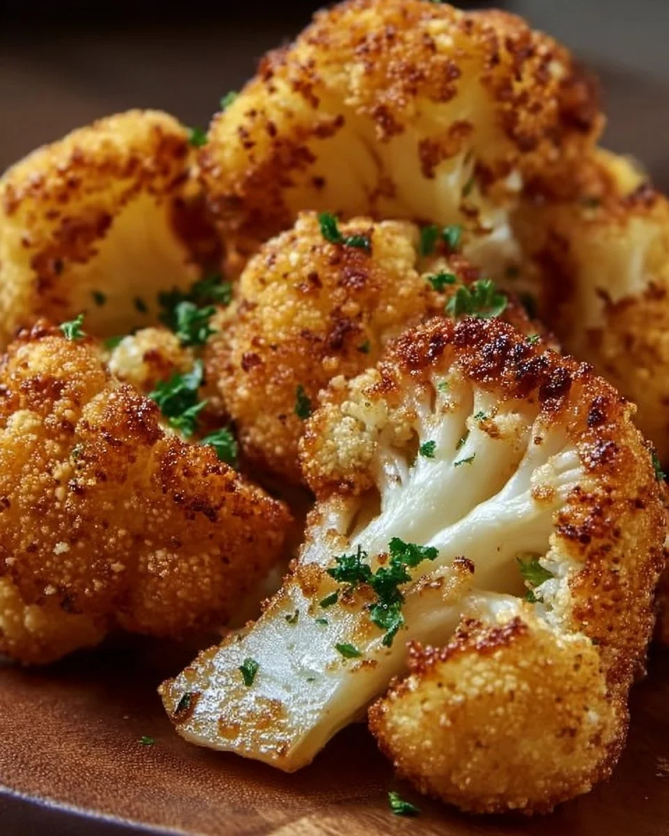 Crispy Roasted Cauliflower