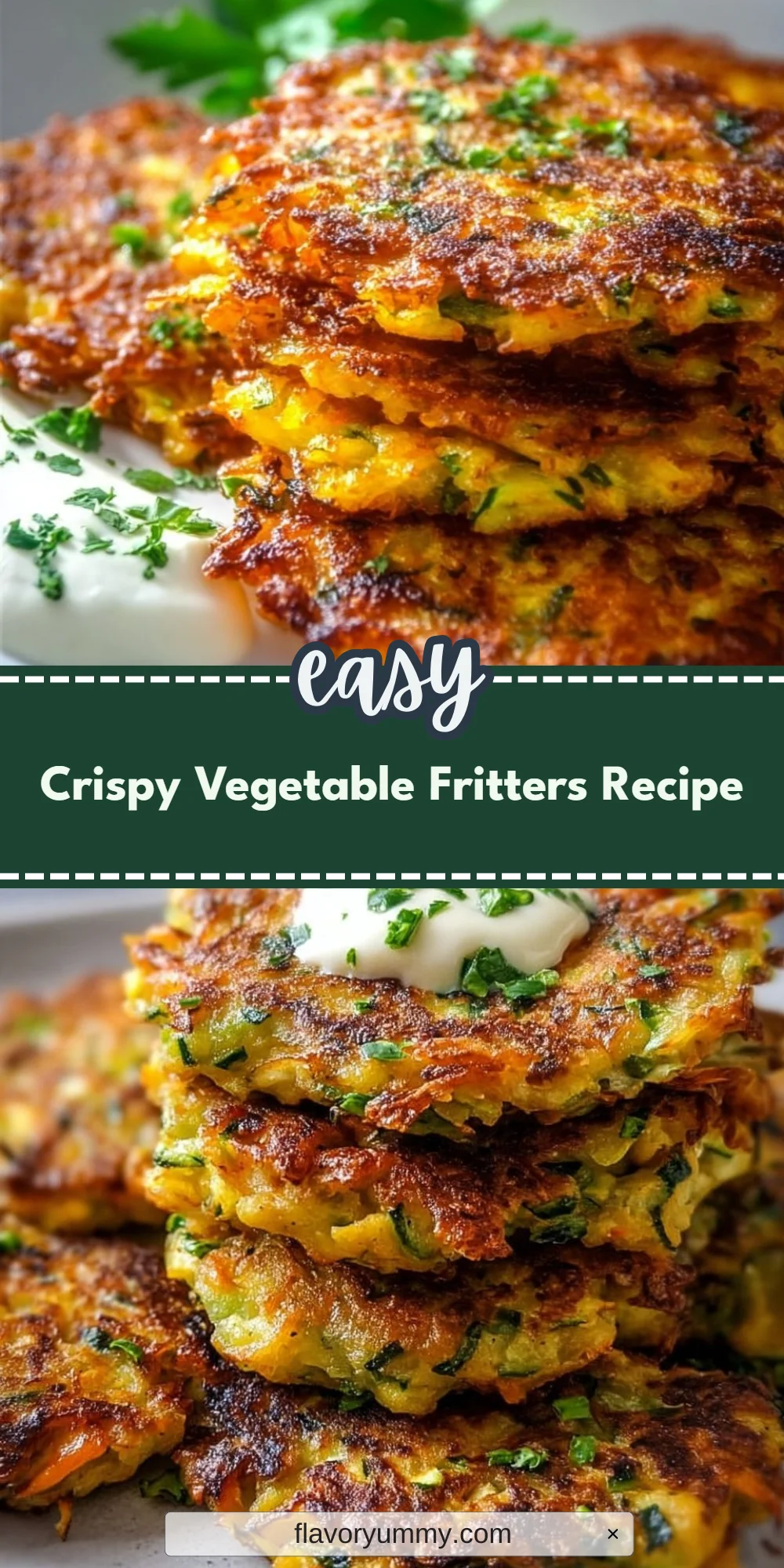 Crispy Vegetable Fritters Recipe