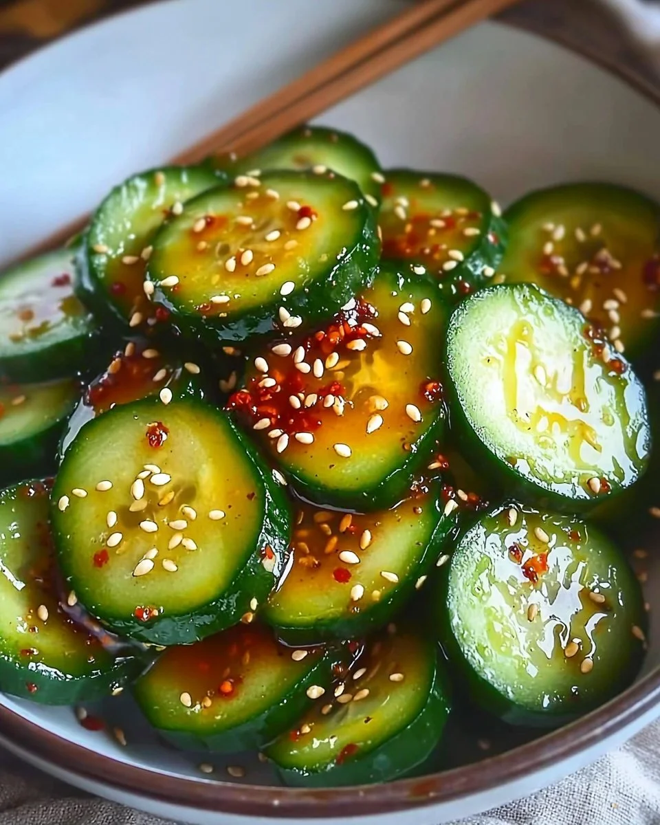 Easy Asian Cucumber Salad