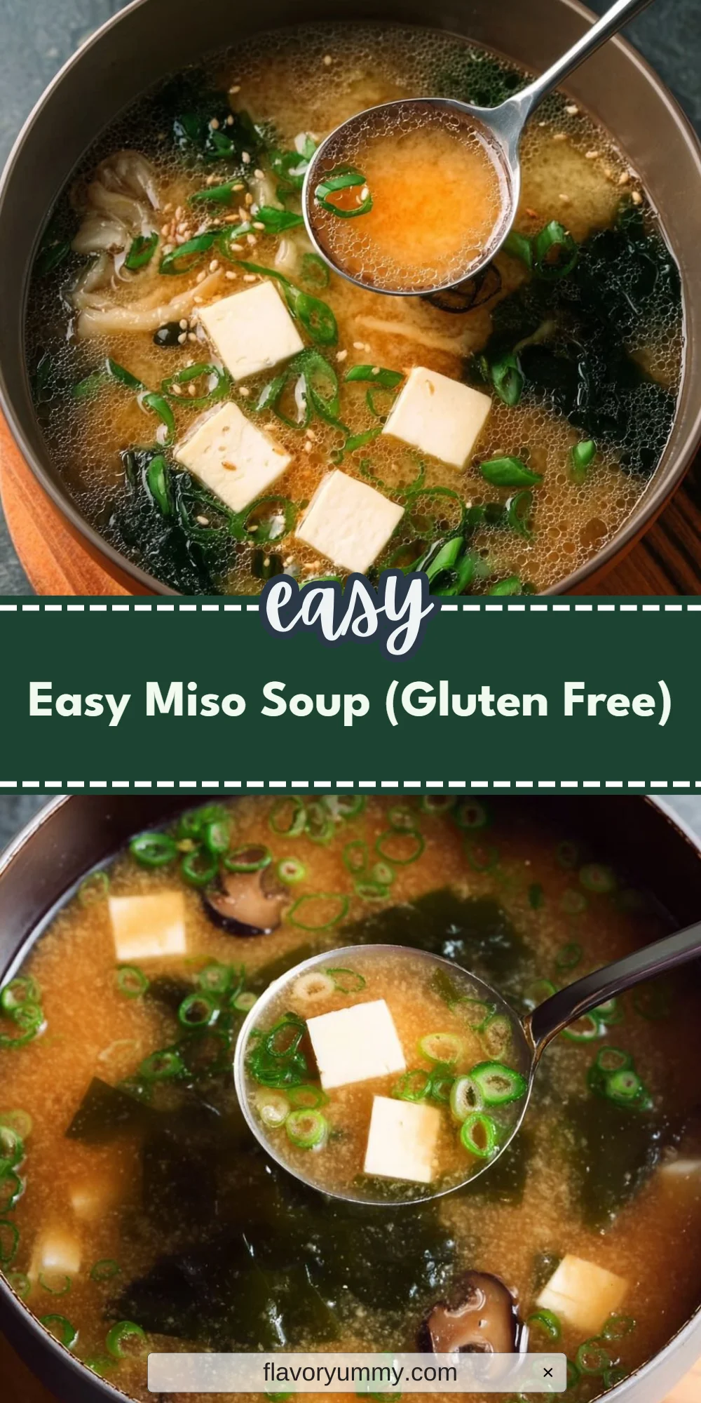 Easy Miso Soup (Gluten Free)