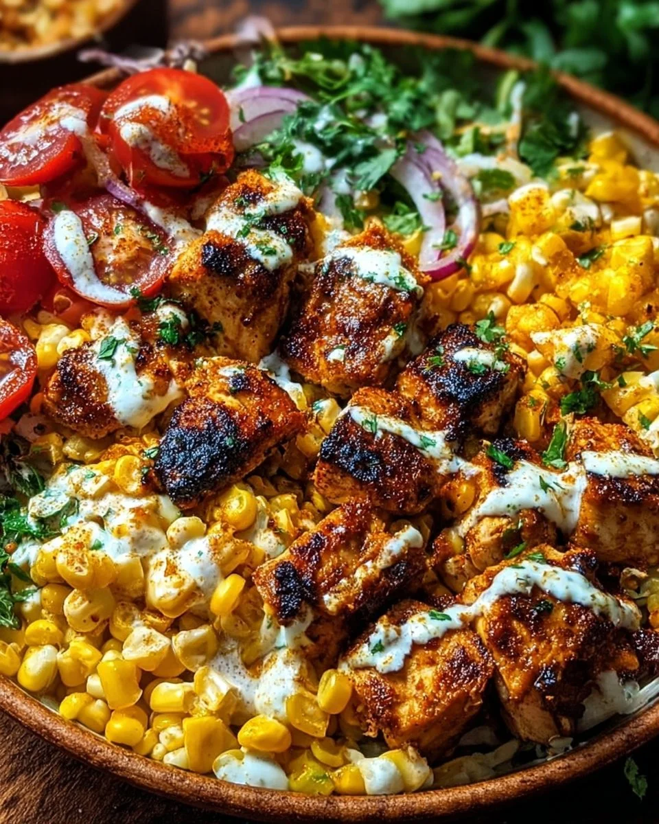 Easy Street Corn Chicken Bowl