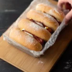 Gluten-free hot dog buns freshly baked and ready to serve