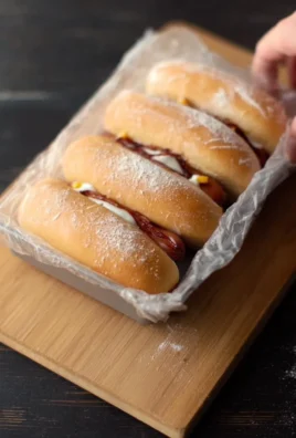 Gluten-free hot dog buns freshly baked and ready to serve
