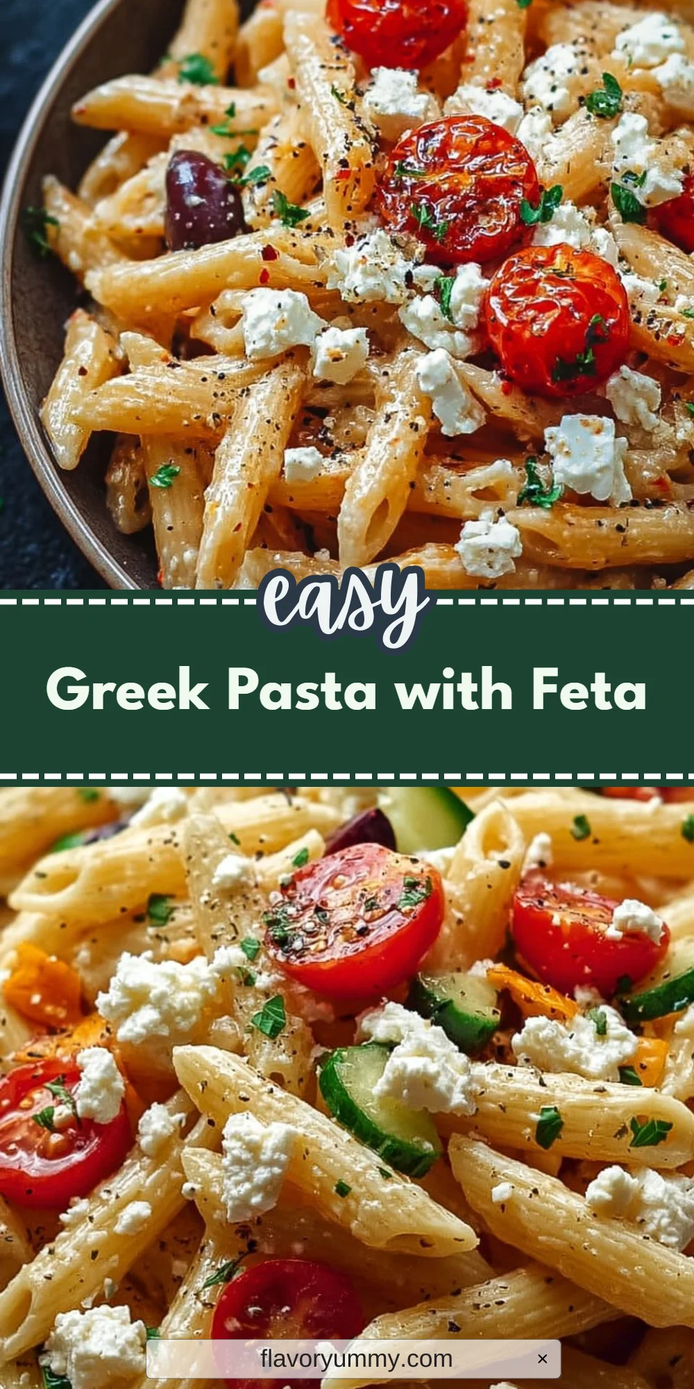 Greek Pasta with Feta
