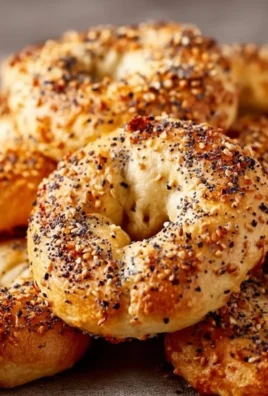 Freshly baked Greek yogurt bagels ready to enjoy as a healthy breakfast option