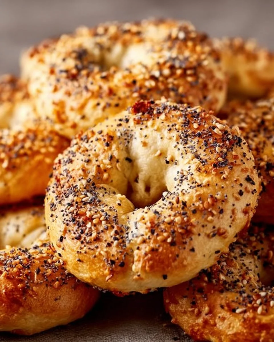 Greek Yogurt Bagels