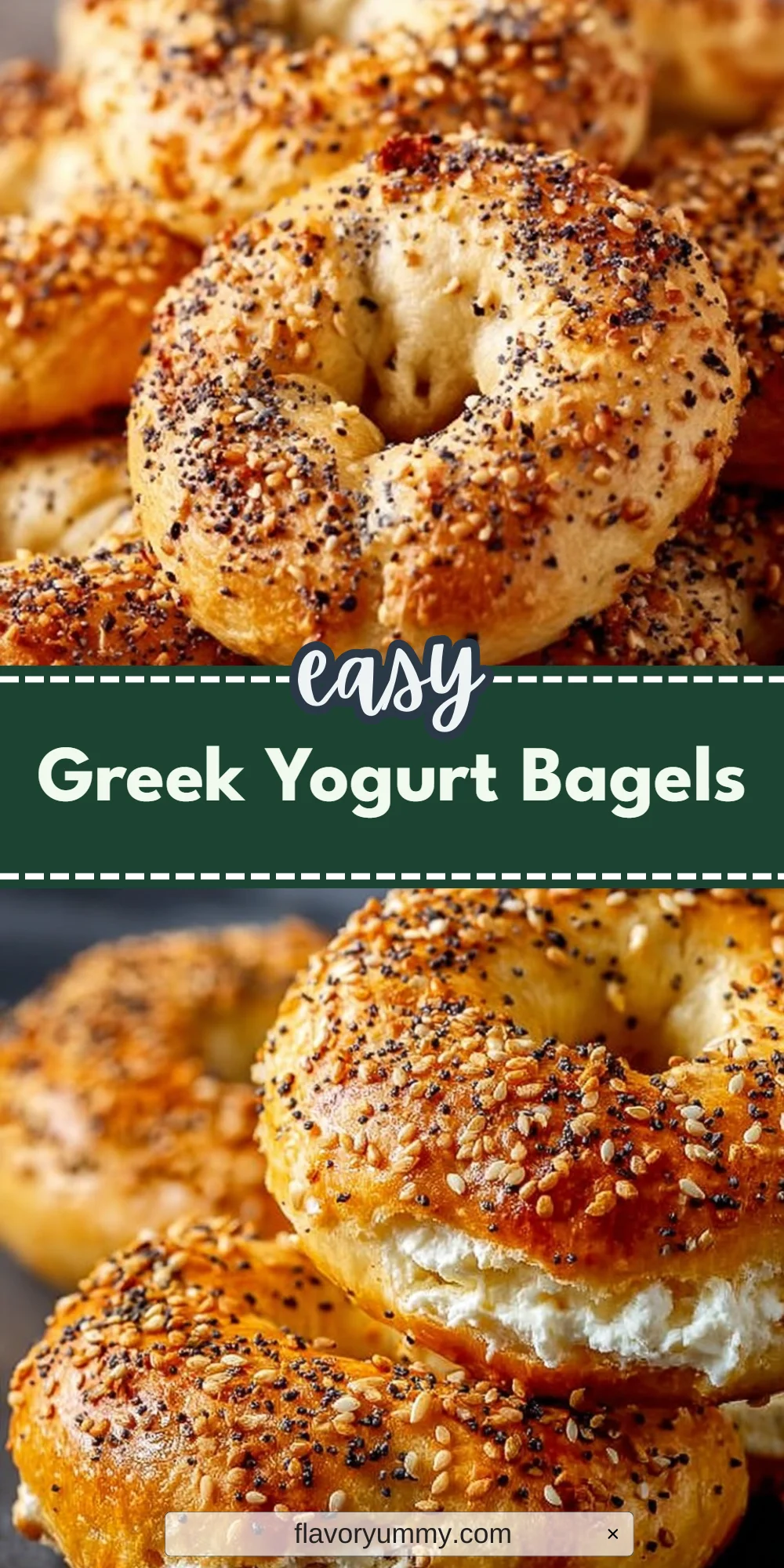 Greek Yogurt Bagels