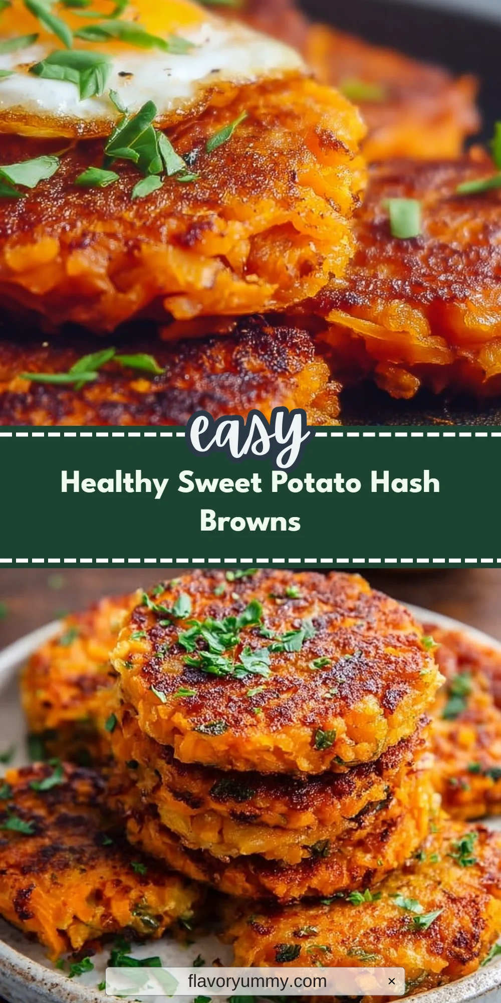 Healthy Sweet Potato Hash Browns