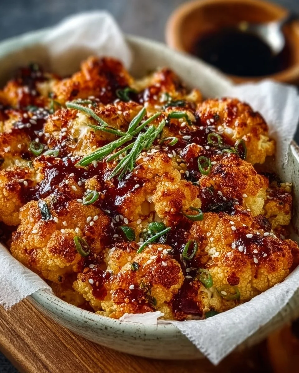 Korean Baked Cauliflower