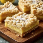 Delicious lemon crumb bars with a crumbly topping and bright lemon filling