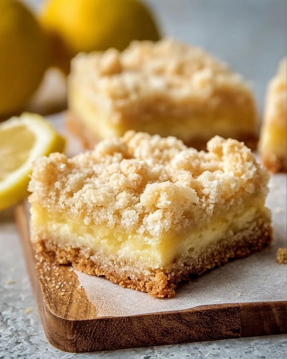 Lemon Crumb Bars