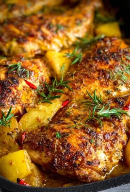 Crispy Lemon Garlic Chicken garnished with parsley, served on a plate
