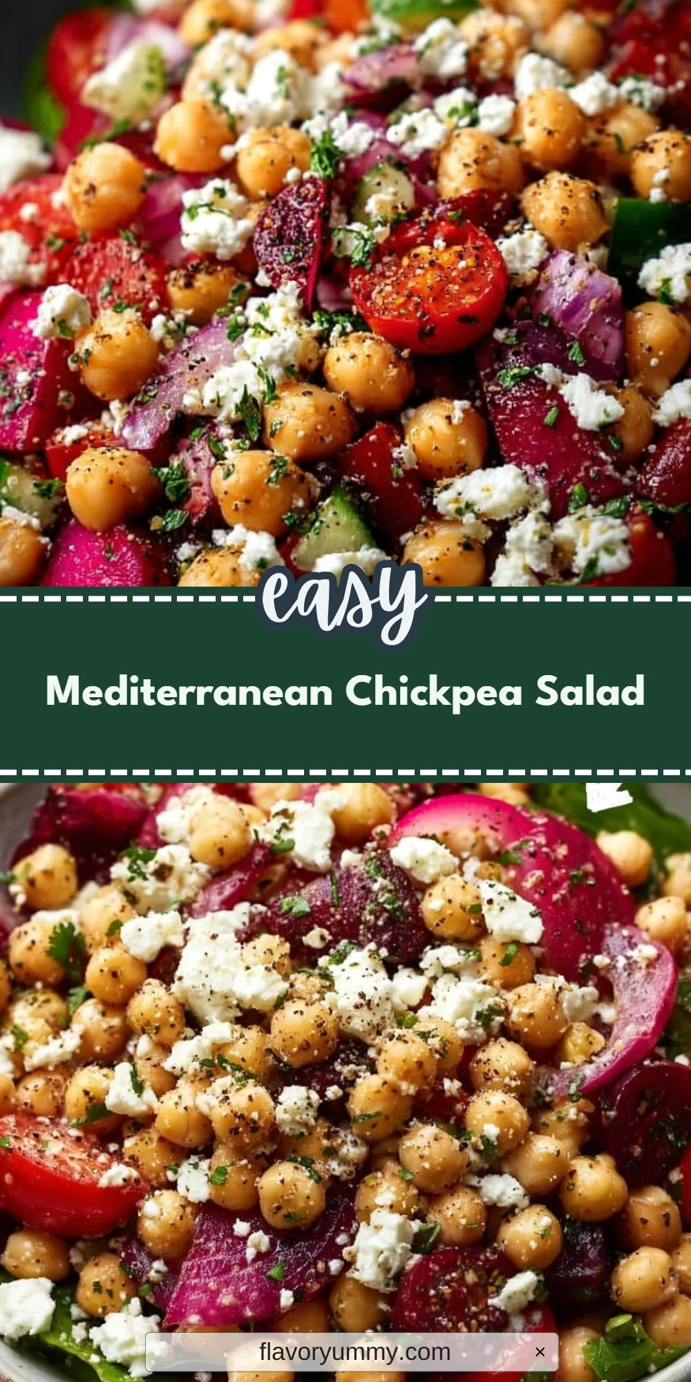 Mediterranean Chickpea Salad