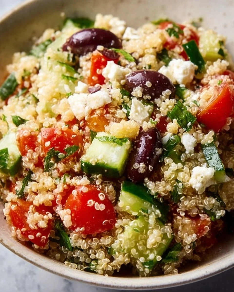 Mediterranean Quinoa Salad
