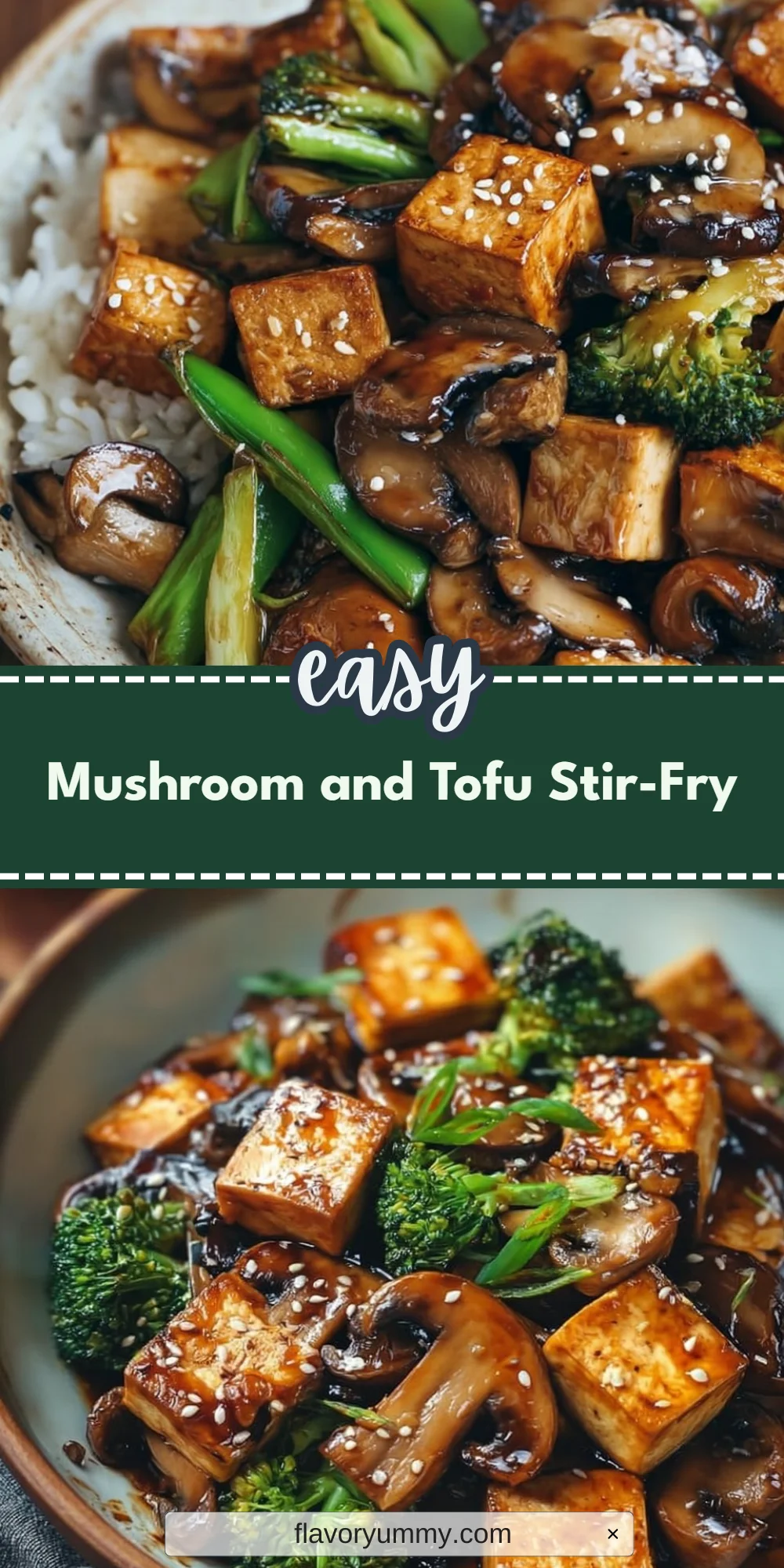 Mushroom and Tofu Stir-Fry