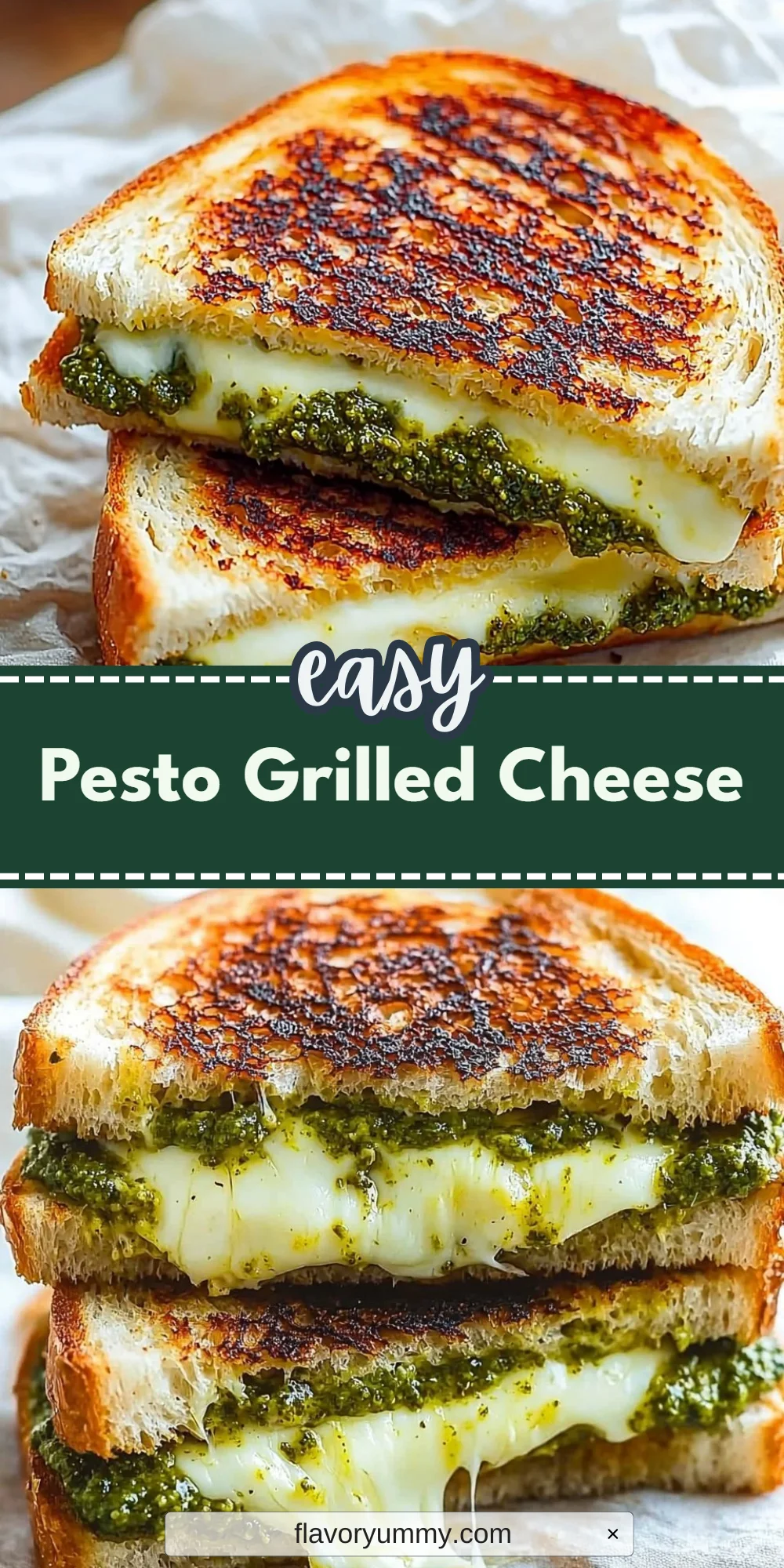 Pesto Grilled Cheese
