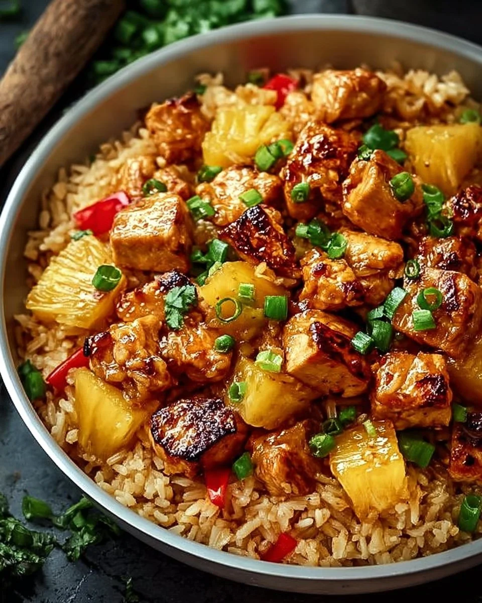 Pineapple Chicken and Rice