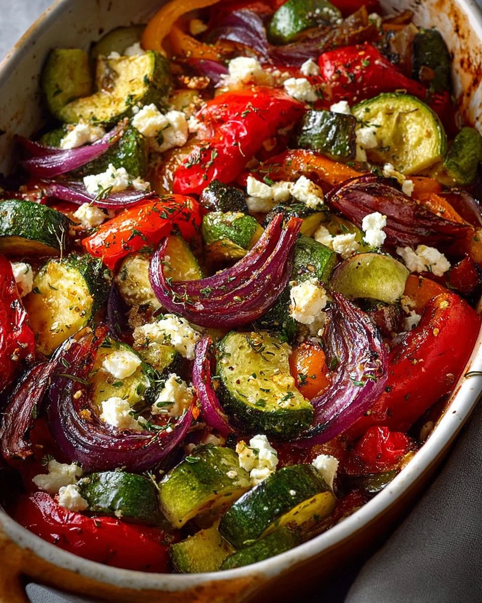 Quick and Easy One-Pan Greek Vegetables