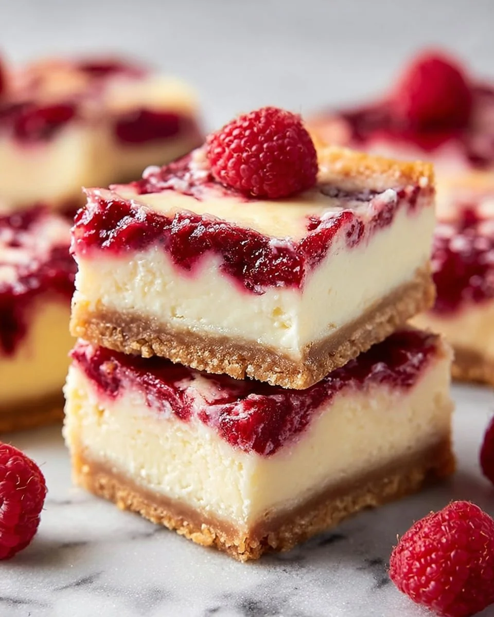 Raspberry Cheesecake Bars