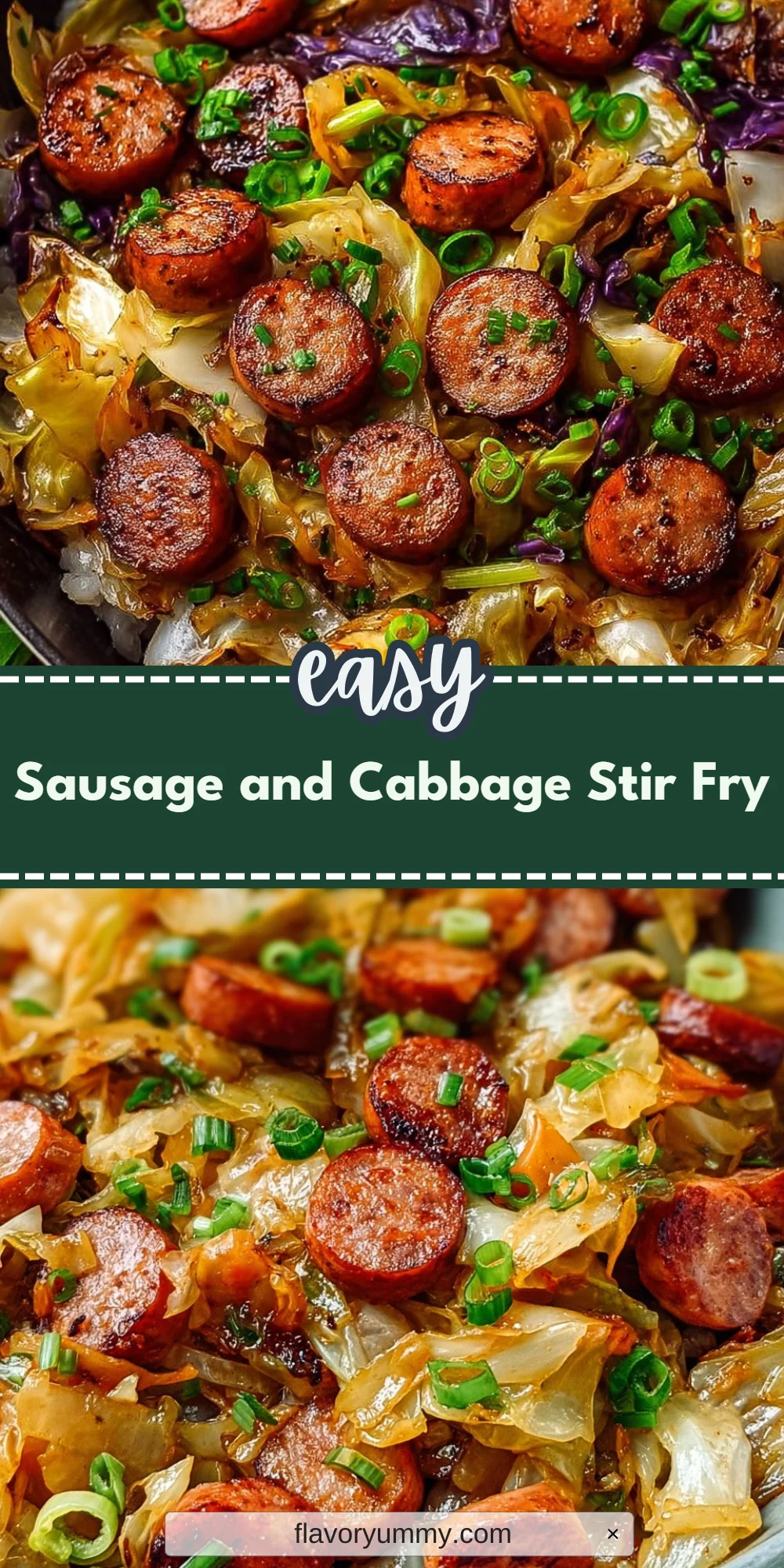 Sausage and Cabbage Stir Fry