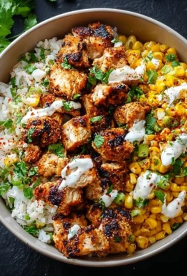 Delicious Street Corn Chicken Rice Bowl with tender chicken and vibrant corn