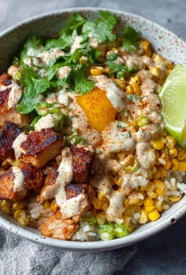 Delicious Street Corn Chicken Rice Bowls with vibrant toppings and grilled chicken