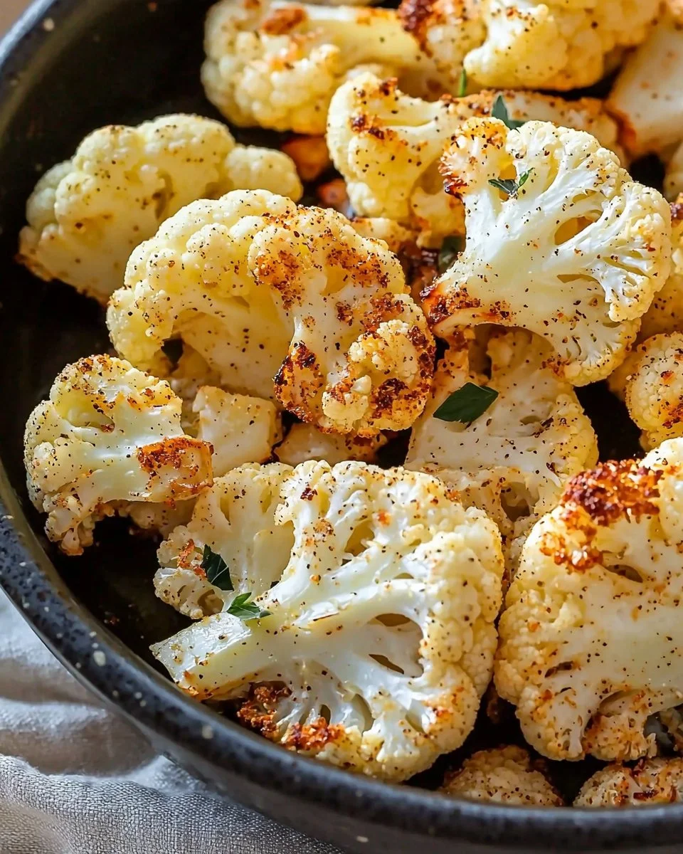 The BEST Oven-Roasted Cauliflower