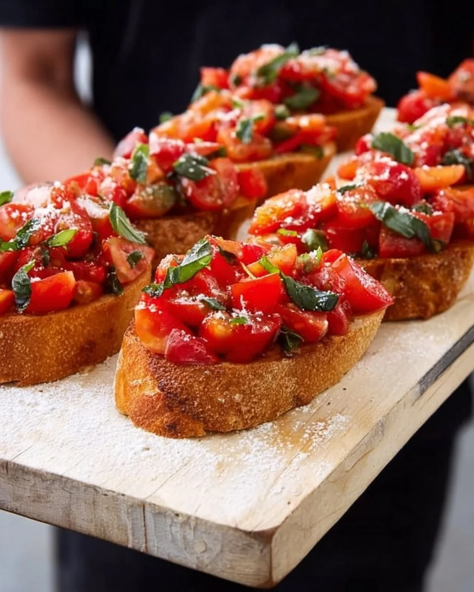 Tomato bruschetta