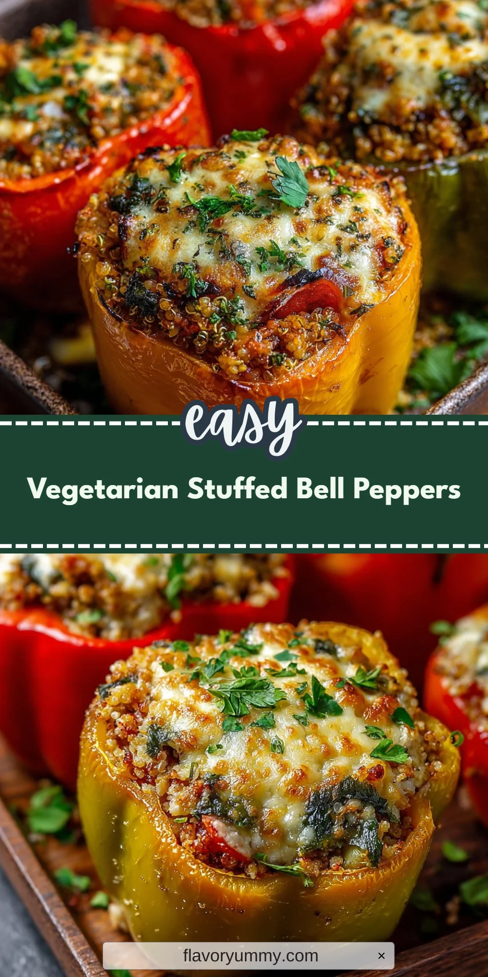 Vegetarian Stuffed Bell Peppers