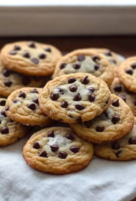 Freshly baked American chocolate chip cookies with gooey chocolate chips