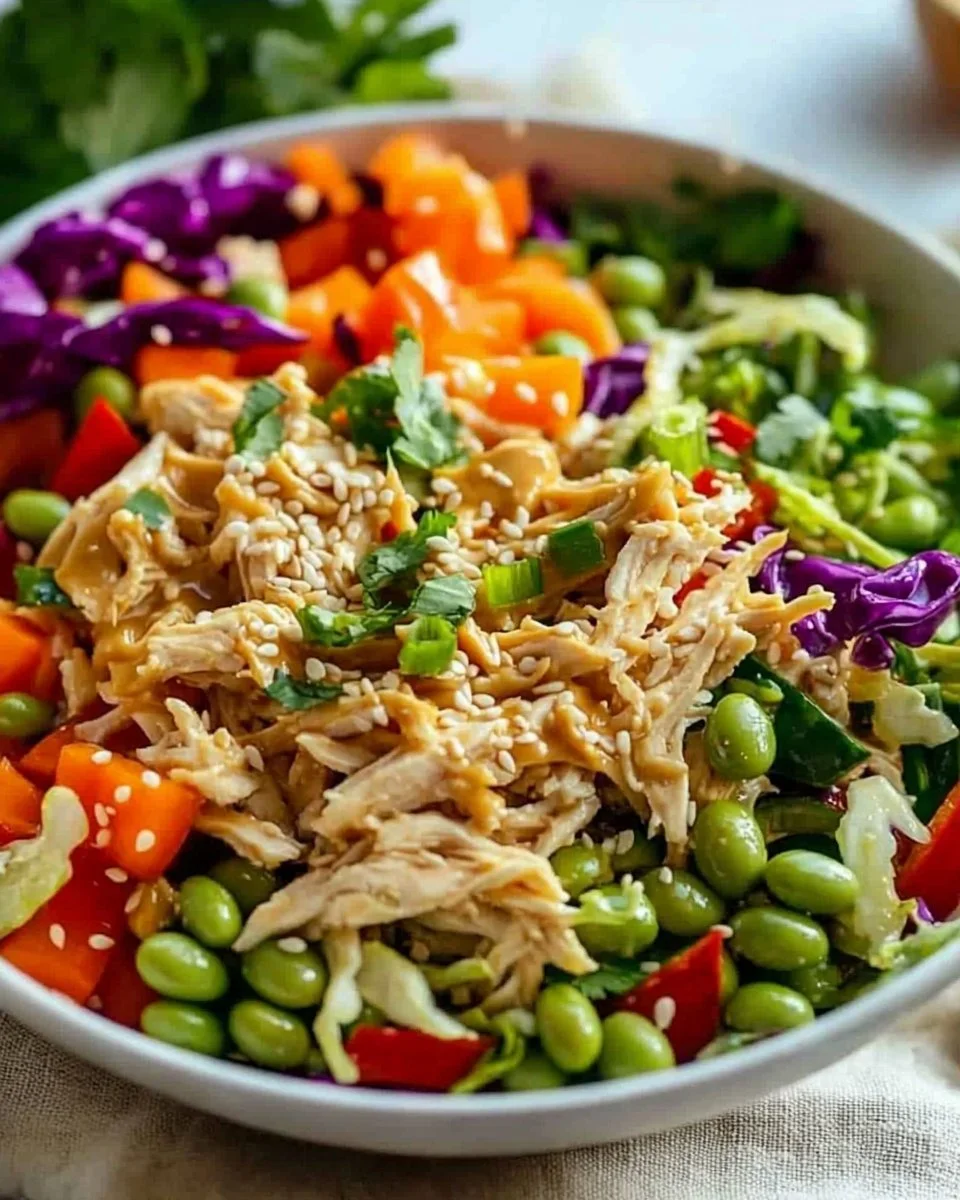 Asian Chicken Crunch Salad