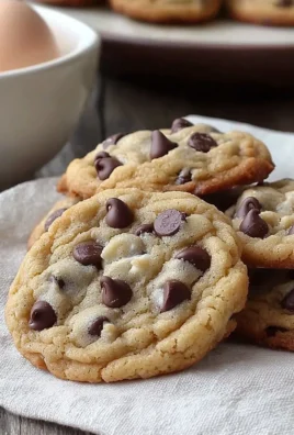 Bakery-style chocolate chip cookies with gooey chocolate chips fresh from the oven