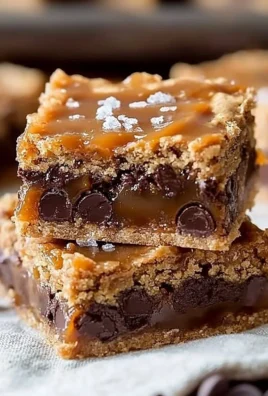 Delicious Better Than Anything Bars topped with chocolate and caramel