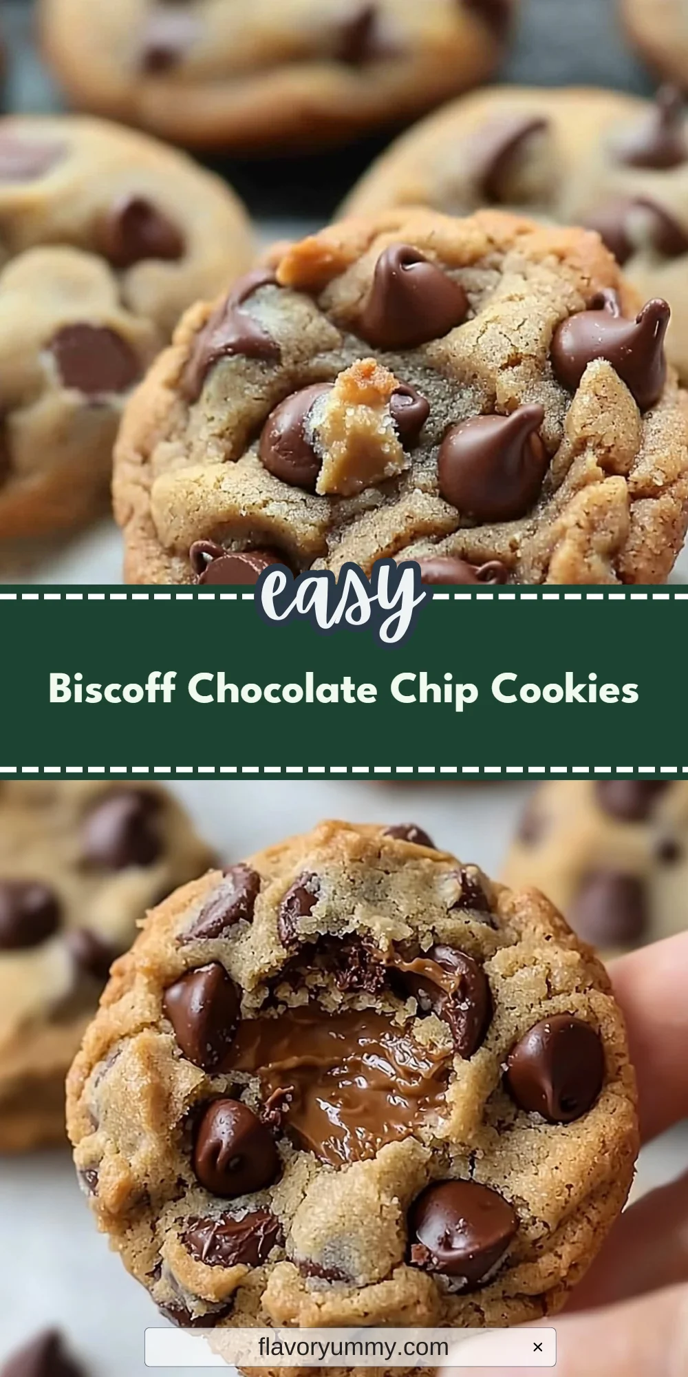 Biscoff Chocolate Chip Cookies